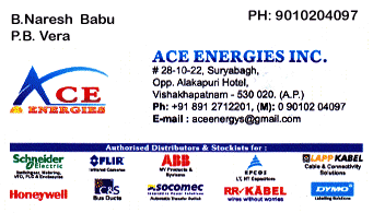ACE Energies INC in visakhapatnam,suryabagh In Visakhapatnam, Vizag