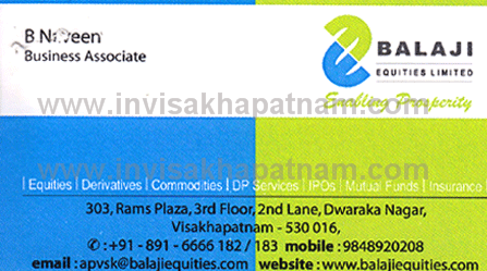 Balaji equities ltd Dwarkanagar,Dwarakanagar In Visakhapatnam, Vizag