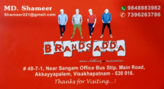 Brands Adda in visakhapatnam,Akkayyapalem In Visakhapatnam, Vizag