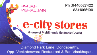 e city stores sales and services diamond park dondaparthy in visakhapatnam vizag,dondaparthy In Visakhapatnam, Vizag