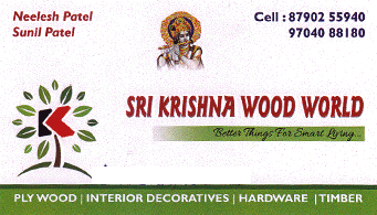 Sri Krishna Wood World Plywood Interior Decoratives Hardware Timber Madhurawada Visakhapatnam Vizag,Madhurawada In Visakhapatnam, Vizag