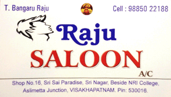 raju saloon asilmetta rtc complex in vizag visakhapatnam,Srinagar In Visakhapatnam, Vizag