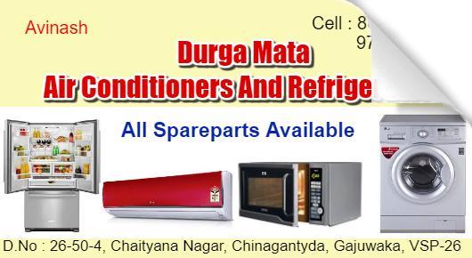 Durga Mata Air Conditioners And Refrigerators Spareparts Dealers chinagantyada in Visakhapatnam Vizag,chinagantyada In Visakhapatnam, Vizag