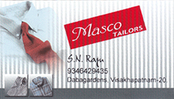 Masco Tailors Dabagardens in vizag visakhapatnam,Dabagardens In Visakhapatnam, Vizag