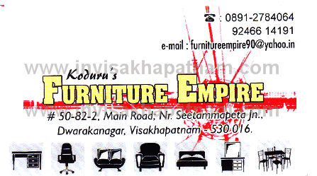 furniture empire seetammapeta 32,Dwarakanagar In Visakhapatnam, Vizag