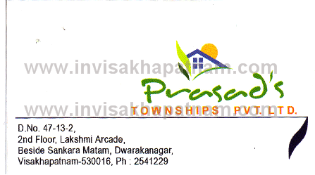 prasads townships pvt dwarakanagar 46,Dwarakanagar In Visakhapatnam, Vizag