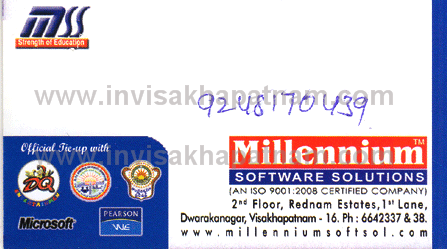 millennium dwarakanagar 47,Dwarakanagar In Visakhapatnam, Vizag