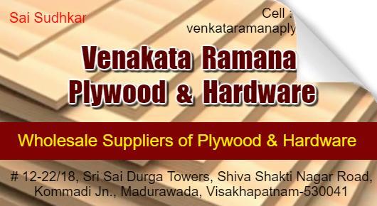 Venkata Ramana Plywood Hardware Madhurawada in Visakhapatnam Vizag,Madhurawada In Visakhapatnam, Vizag