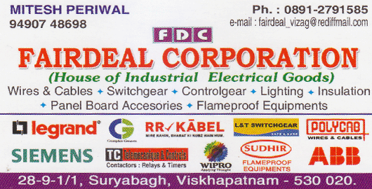 Fairdeal Corporation Suryabagh in Visakhapatnam Vizag,suryabagh In Visakhapatnam, Vizag