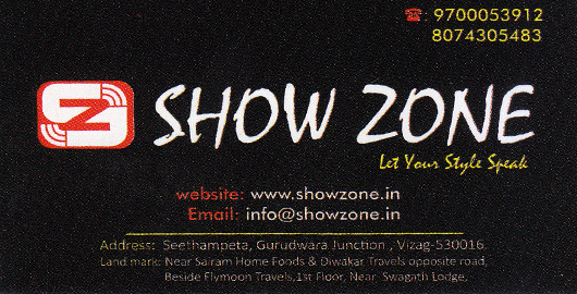 Show Zone Seethammapeta in Visakhapatnam Vizag,Seethammapeta In Visakhapatnam, Vizag