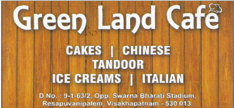Green Land Cafe Bakeries Resapuvanipalem in Visakhapatnam Vizag,Resapuvanipalem In Visakhapatnam, Vizag