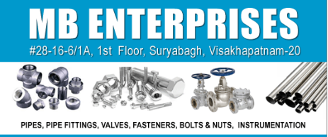 MB Enterprises Suryabagh pipes pipe fittings valves bots nuts in vizag visakhapatnam,suryabagh In Visakhapatnam, Vizag