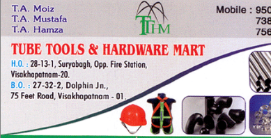 Tube Tools Hardware Mart Suryabagh in Visakhapatnam Vizag,suryabagh In Visakhapatnam, Vizag