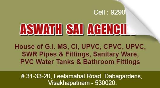 Aswath Sai Agencies Sanitaryware Pipes Fittings Dabagardens In Visakhapatnam Vizag,Dabagardens In Visakhapatnam, Vizag