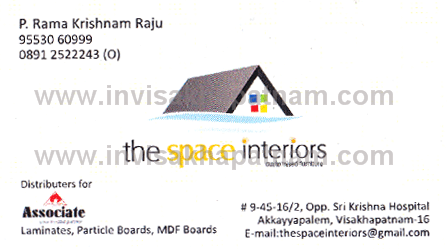 The Space Interiors Akkayyapalem,Akkayyapalem In Visakhapatnam, Vizag