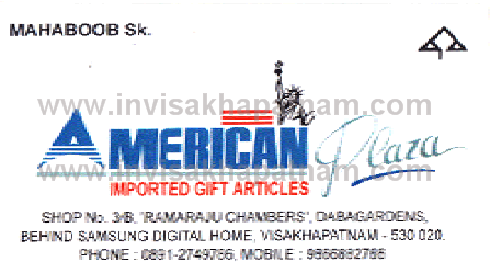 American imported gift articles Dabagardens,Dabagardens In Visakhapatnam, Vizag