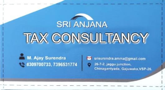 Sri Anjana Tax Counsltancy Gajuwaka in visakhapatnam Vizag,Gajuwaka In Visakhapatnam, Vizag