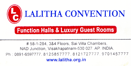 Lalitha Convention NAD Junction in Visakhapatnam Vizag,NAD In Visakhapatnam, Vizag