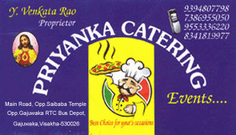 PRIYANKA CATERING Best Choice For Yours Occasions Events Gajuwaka in Visakhapatnam Vizag,Gajuwaka In Visakhapatnam, Vizag