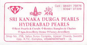 Sri Kanaka Durga Pearls in visakhapatnam,Dwarakanagar In Visakhapatnam, Vizag
