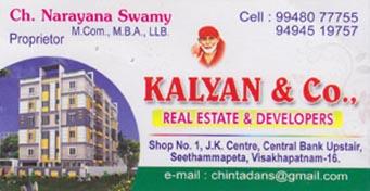 Kalyan And Co in visakhapatnam,Seethammapeta In Visakhapatnam, Vizag