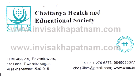 ChaitanyaHealthAndEducationalSociety Dwarakanagar,Dwarakanagar In Visakhapatnam, Vizag
