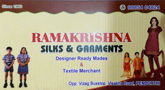 Ramakrishna Silks Garments Pendurthi in Visakhapatnam Vizag,Pendurthi In Visakhapatnam, Vizag