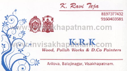 KRK wood polishworks,Arilova In Visakhapatnam, Vizag