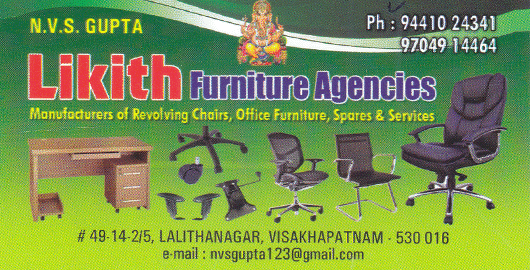 Likith Furniture Agencies Lalithanagar in Visakhapatnam Vizag,Lalitha nagar In Visakhapatnam, Vizag