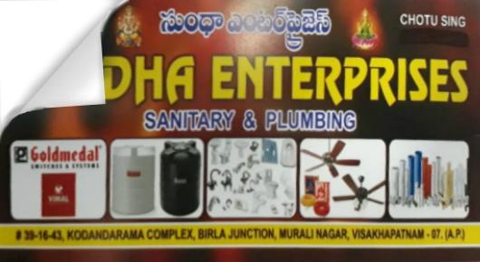 sundha enterprises sanitary plumbing works dealers in visakhapatnam vizag,Murali Nagar  In Visakhapatnam, Vizag