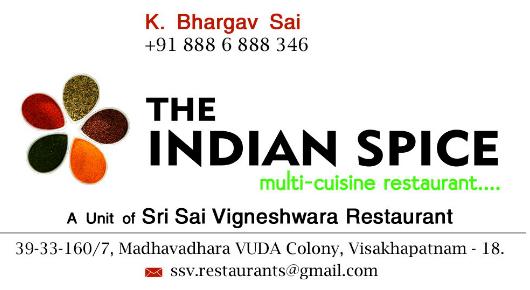 The Indian Spice Madhavadhara in Visakhapatnam Vizag,Madhavadhara In Visakhapatnam, Vizag