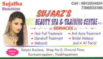 Svjaazs Beauty Spa And Training Centre Kurmannapalem in Visakhapatnam Vizag,Kurmanpalem In Visakhapatnam, Vizag