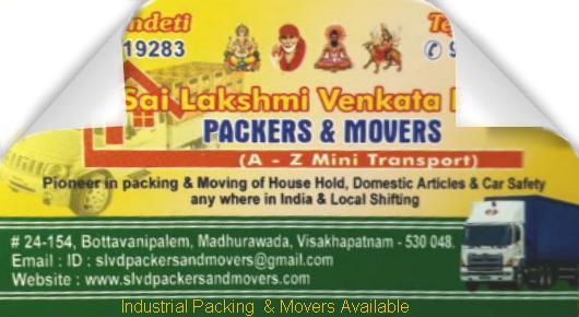 Sai Lakshmi Venkata Durga Packers and Movers Madhurawada in Visakhapatnam Vizag,Madhurawada In Visakhapatnam, Vizag