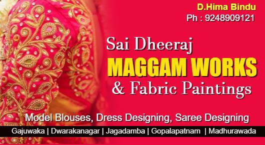Maggam works in visakhapatnam ,Murali Nagar  In Visakhapatnam, Vizag