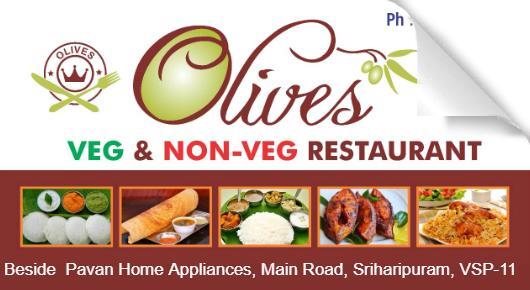 olives Restaurant in Visakhapatnam Vizag,Sriharipuram In Visakhapatnam, Vizag