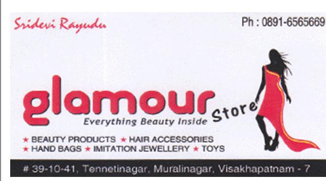 Glamour store In visakhapatnam,Murali Nagar  In Visakhapatnam, Vizag