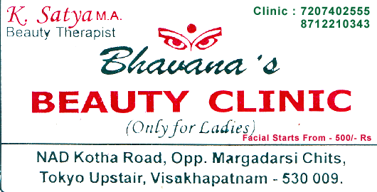 Bhavanas Beauty Clinic NAD Kotha road in Visakhapatnam Vizag,NAD kotha road In Visakhapatnam, Vizag