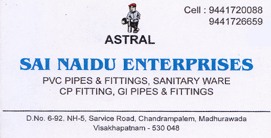 Sai Naidu Enterprises Madhurawada in Visakhapatnam Vizag,Madhurawada In Visakhapatnam, Vizag