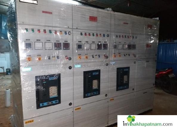 Venkata Narasimha Power Controls Industrial Electrical Power Panels amf auto synchronisation plc pcc fire fighting mcc apfc jagadamba vizag visakhapatnam