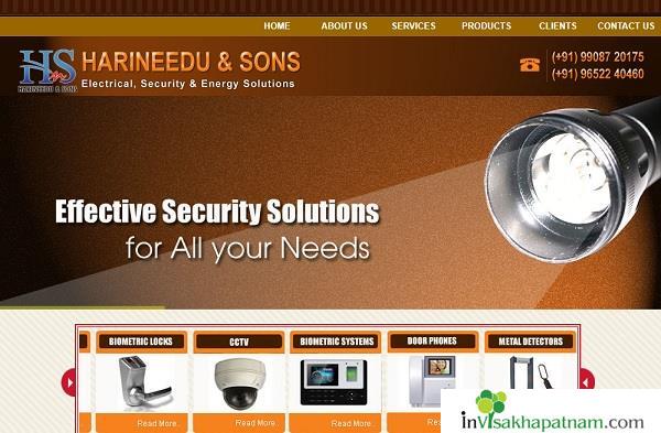 Harineedu and Sons CC Camera Dealers in visakhapatnam