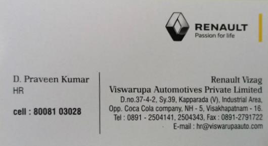 Viswarupa Automotives Pvt Ltd Kancharapalem in Visakhapatnam Vizag,Industrial Estate In Visakhapatnam, Vizag