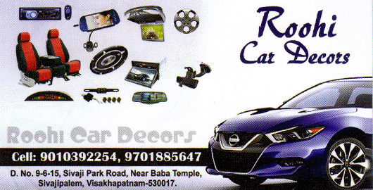 Roohi Car Decors Shivajipalem in Visakhapatnam Vizag,Shivajipalem In Visakhapatnam, Vizag