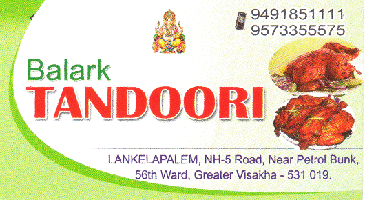 Balark Tandoori Restaurant Lankelapalem in vizag visakhapatnam food,Lankelapalem In Visakhapatnam, Vizag