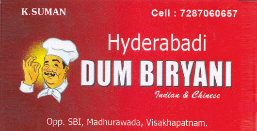Hyderabadi Dum Biryani Madhurawada in Visakhapatnam Vizag,Madhurawada In Visakhapatnam, Vizag