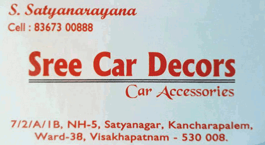 Sree Car Decors in Kancharapalem Visakhapatnam Vizag,kancharapalem In Visakhapatnam, Vizag