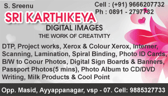 Sri Karthikeya Digital Images in visakhapatnam,Ayyappa Nagar In Visakhapatnam, Vizag