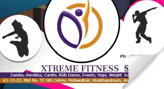 xtreme fitness dance studio zumba aerobics cardio yoga weight loss near pedawaltair in visakhapatnam vizag,Pedawaltair In Visakhapatnam, Vizag