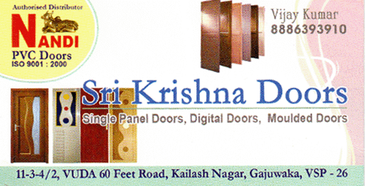 Sri Krishna Doors Gajuwaka in Visakhapatnam Vizag,Gajuwaka In Visakhapatnam, Vizag