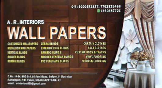 AR Interiors WallPapers Blinds PM Palem in Visakhapatnam Vizag,PM Palem In Visakhapatnam, Vizag