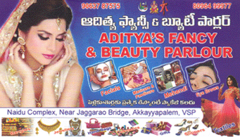 Adityas Beauty Parlour Akkayyapalem in vizag Visakhapatnam,Akkayyapalem In Visakhapatnam, Vizag